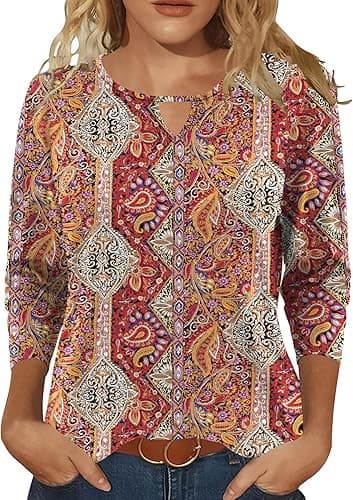 Casual Regular Sleeves Printed Women Green Top